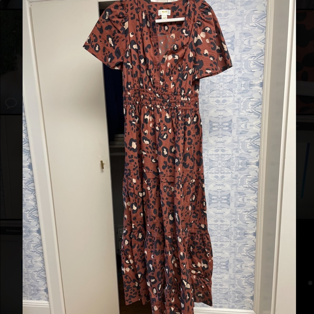 Anthropologie Maeve Somerset Maxi Dress